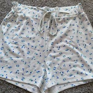 Floral Print Women's Shorts